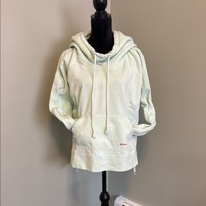 Peace Love World - Light Green Hoodie - S
